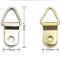 Factory Price Golden Picture Hanging Kit Photo Frame Hooks Wall Mount Hanger Hook with Screws