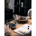 Hot Sale Household Solid Stainless Steel Mirror Polished Design Desktop Fruit Storage Bowl