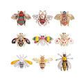 Fashionable Bee Brooch Big Insect Pins Children's Alloy Jewelry for Wedding & Engagement