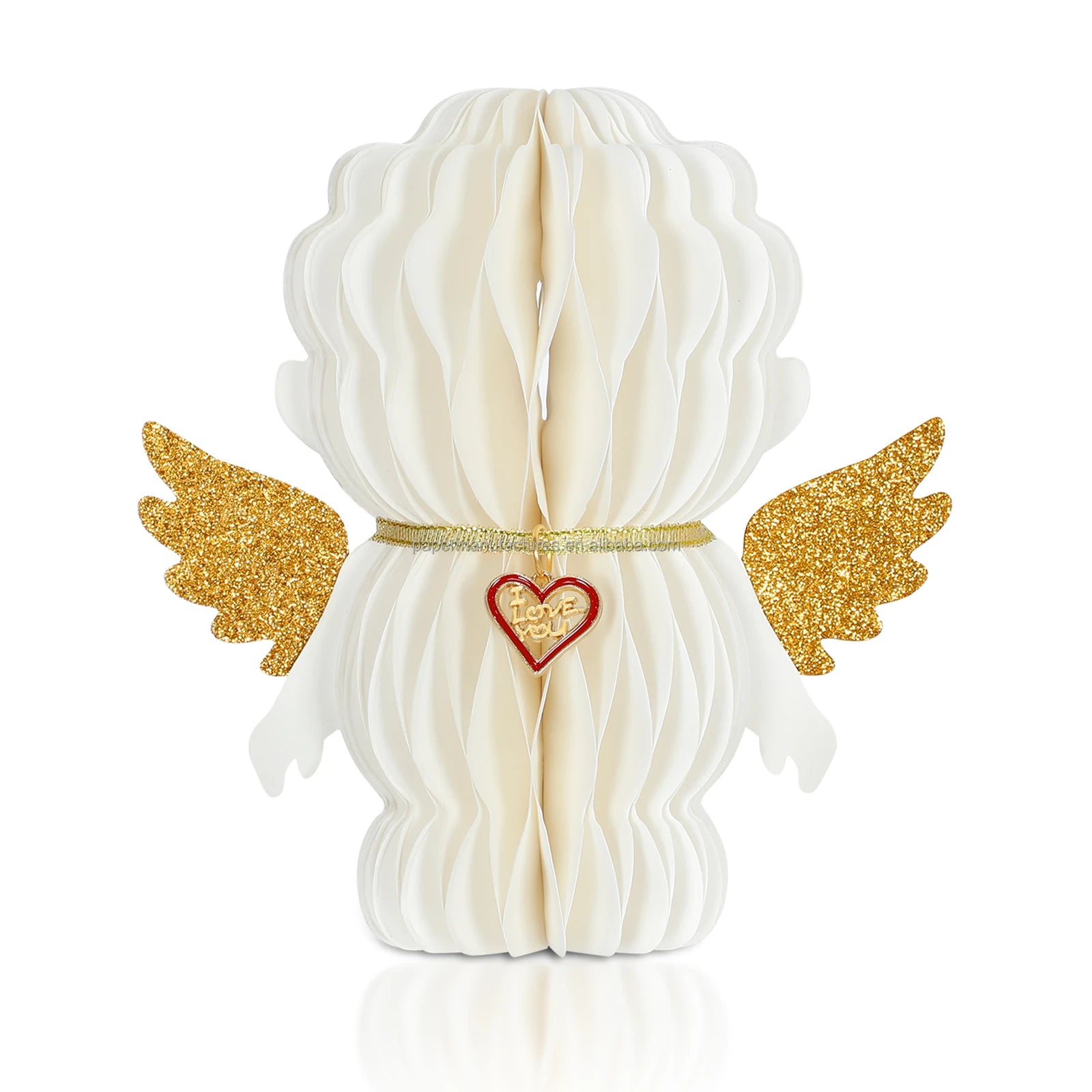 Valentines Day Cupid Paper Ornament Decoration Honeycomb Centerpieces Supplies Home Decor