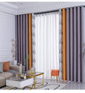 Wholesale  Blackout Anti-UV Thermal Grommet Curtains Customized Colors Modern Luxury Chenille OEKO-TEX Certified 100% Polyester