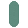 Custom Luxury Oval Capsule Arched PU Yoga Mat with Natural Rubber Base Anti-Slip Durable 180x66cm 4mm/5mm Thickness Bstar Brand