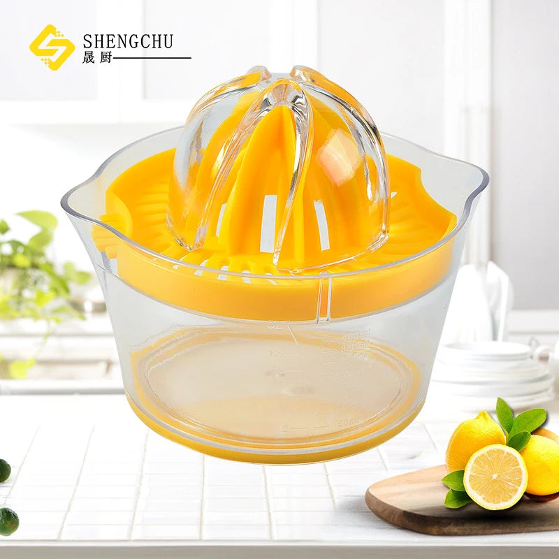 Plastic Manual Juicer Press Multi-functional Orange Lemon Grapefruit Juicer Squeezers Kitchen Tools