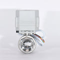 Proportional Valve 4-20ma 0-10V 0-5V DN20 3/4" Modulating Valve V Notch Valve
