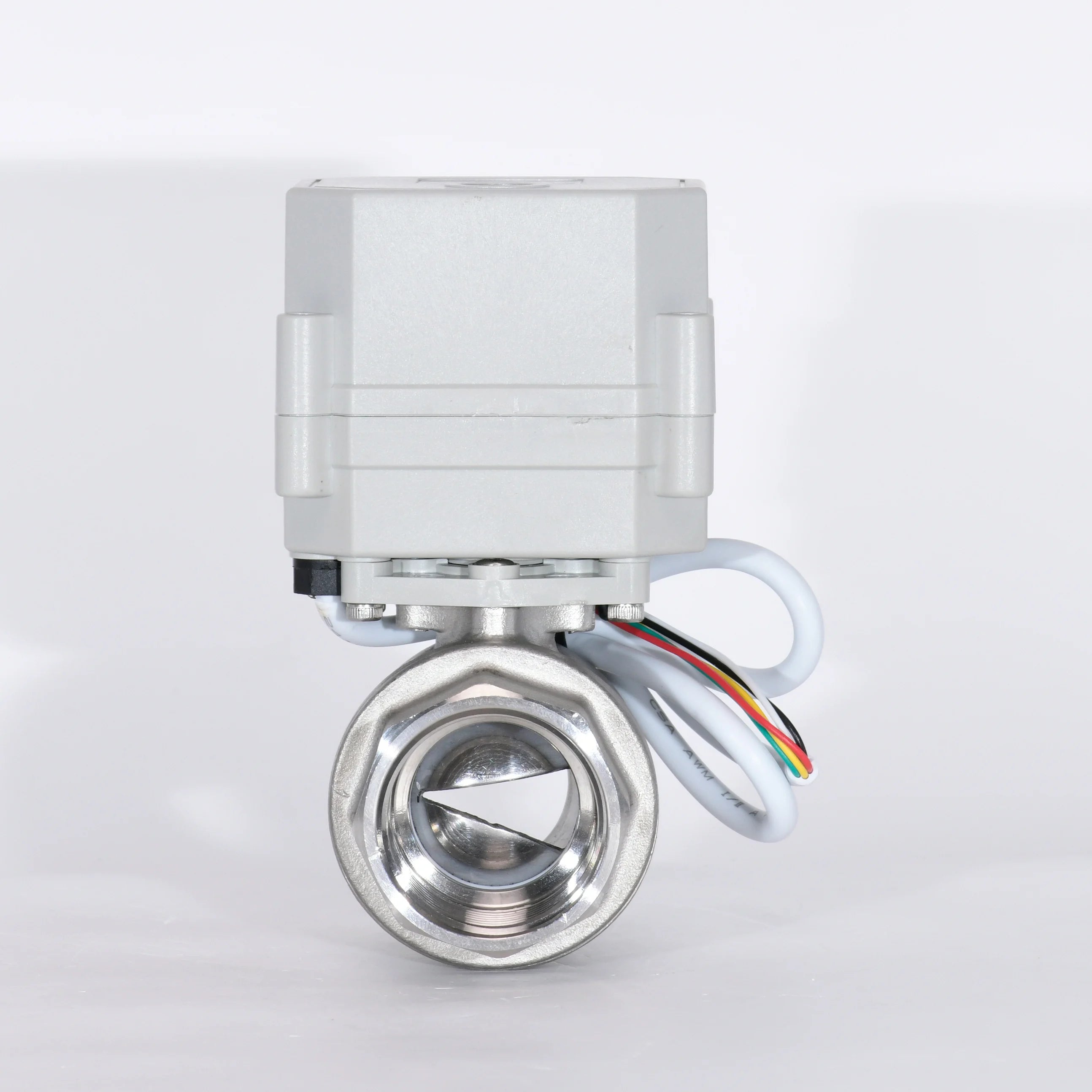 Proportional Valve 4-20ma 0-10V 0-5V DN20 3/4" Modulating Valve V Notch Valve