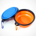 Wholesale Custom Travel Feeding Bowl Portable Silicone Pet Water Bowl Collapsible Dog Bowl
