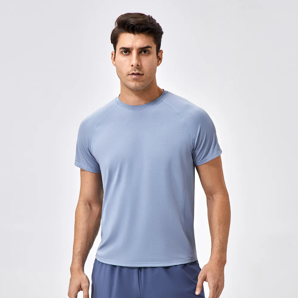 XW-41230 Gym Wholesale Skin Friendly Running Tee Loose Fit Jogging Active Sports Wear Fitness Top for Mens Custom T Shirt Sport