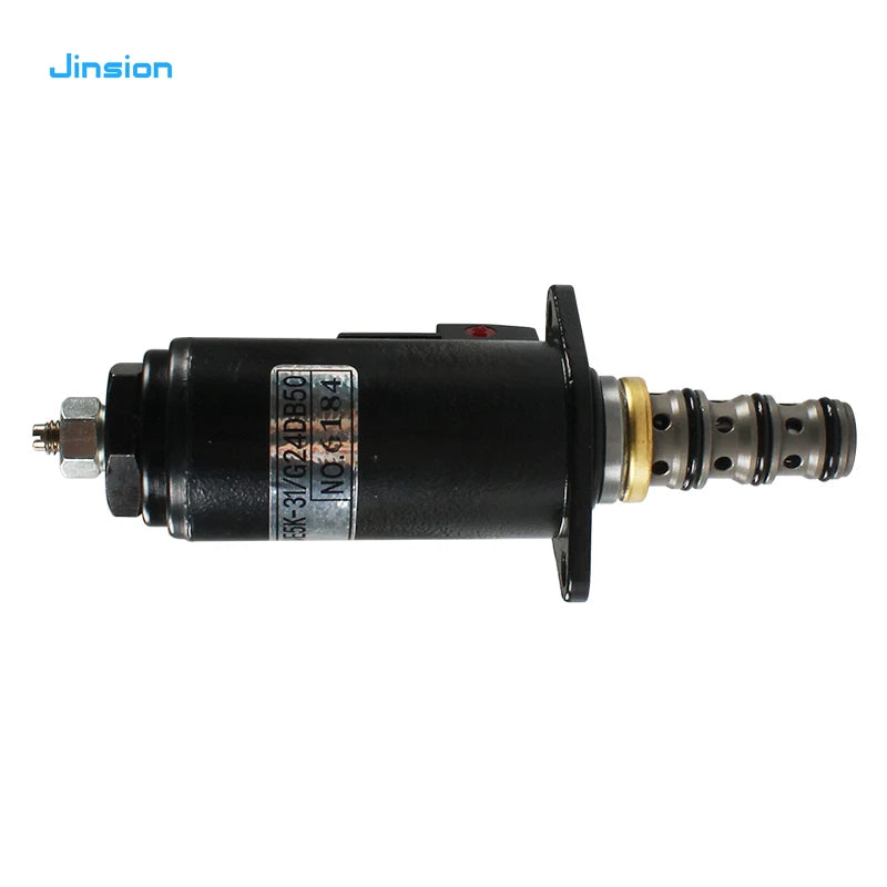 JINSION Excavator Parts SG200-8 Protective Lock Solenoid Valve YN35V00050F1 KWE5K-31/G24DB50 for KOBELCO 200-8