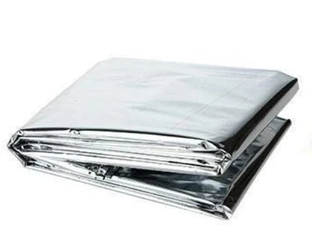 160 X 210cm Emergent Blanket First Aid Kit Camp Keep Foil Mylar Lifesave Warm Heat Bushcraft Outdoor Thermal Dry Survive