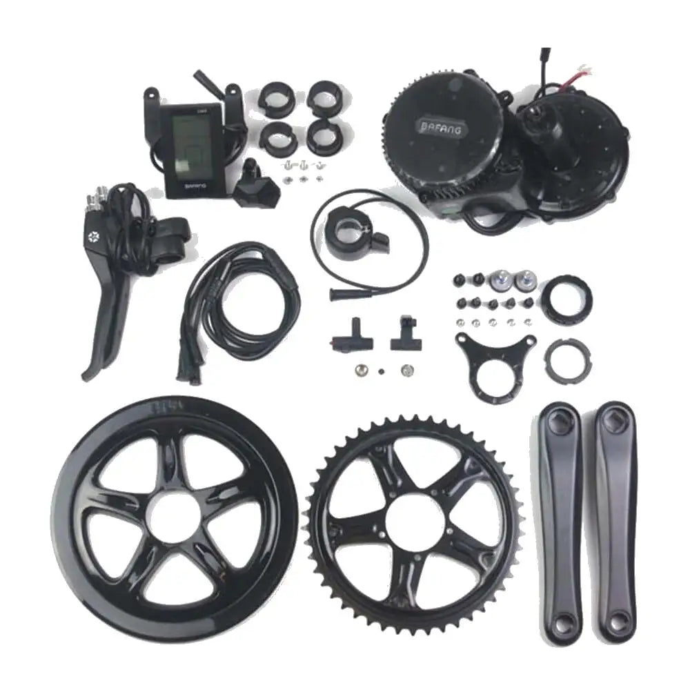 CNEBIKES Bafang 36V 250W BBS01 BBS01B Mid Drive Motor Electric Bike Motor Kit Lithium Battery Speed Sensor IP65 11 Ah Down Tube