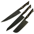 Kitchen Japanese Knives VG10 Vintage Gyuto Knives  Forged Knives -Kiritsuke Kurouchi Finished NEW