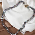 Wholesale Baroque Pearl Necklace Irregular Electroplating with Color Retention Natural Fresh Water Pearl Necklace