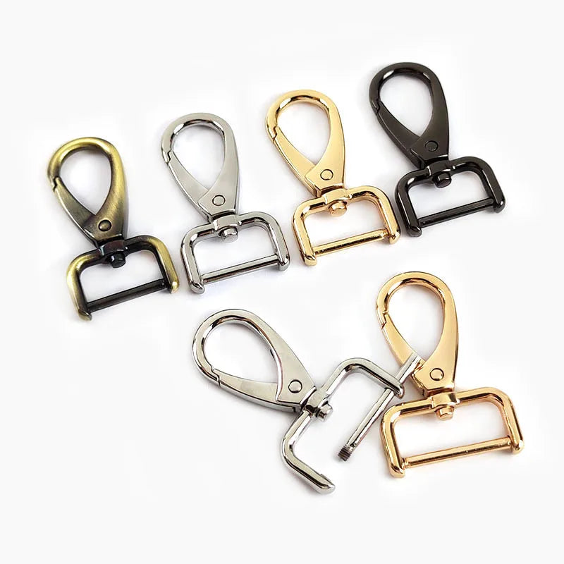 Deepeel AP344 Bag Hardware Accessories Square Tail Hooks Dog Collar Buckle Lobster Clasps Swivel Snap Hook