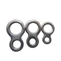 Unbreakable Figure 8 Jigging Fishing Rigs Double Solid Rings Forged From Stainless Steel Assist Hooks Metal Craft