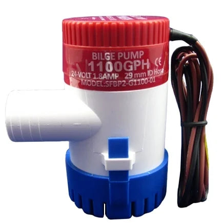 Singflo 12v 24v  1100GPH Marine Bilge Pump for Boat
