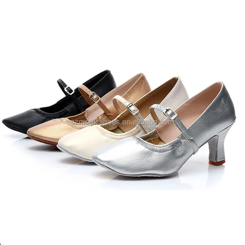 Mary Jane Ballroom Latin Dance Shoes PU