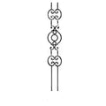 1250x200mm Wrought Iron Modern Balusters for Staircase Railing Handrail Balustrade Balcony Gate Fence Parts