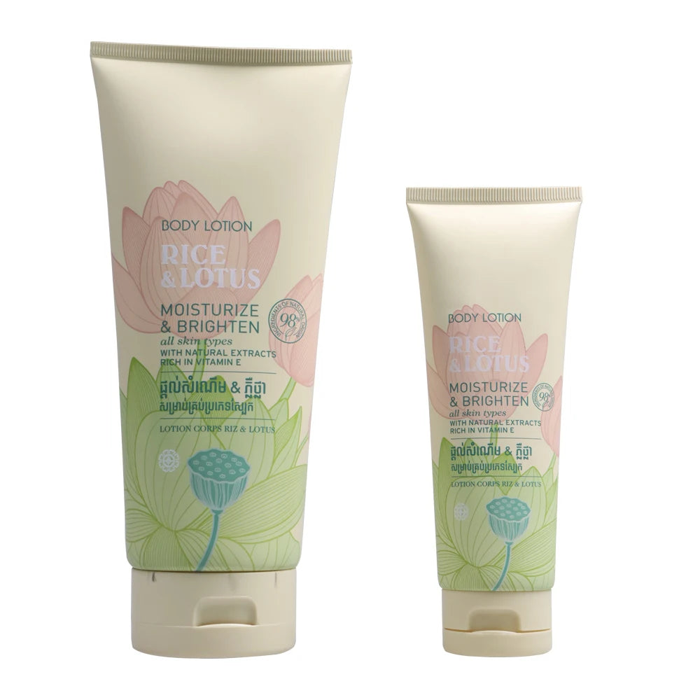 Eco Friendly PE Plastic Flip Cap Round Tube for Custom Cosmetic Skincare Packaging