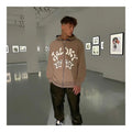 With Factory Hot Sale Men's Designer Cotton Hoodies Custom Mens Hoodie With Zippered Pocket Embroidery