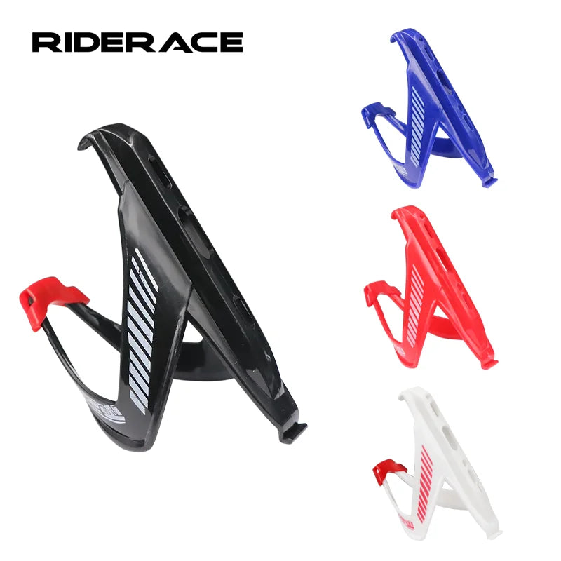 RIDERACE Bicycle Outdoor Water Bottle Cage Durable  Cycling Drink Kettle Rack Holder MTB Road Bike Parts Equipment