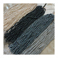 6-7mm Natural Rice Shape Freshwater Pearls Full Color Mix Colors Loose in Strand 37cm for Jewelry Making