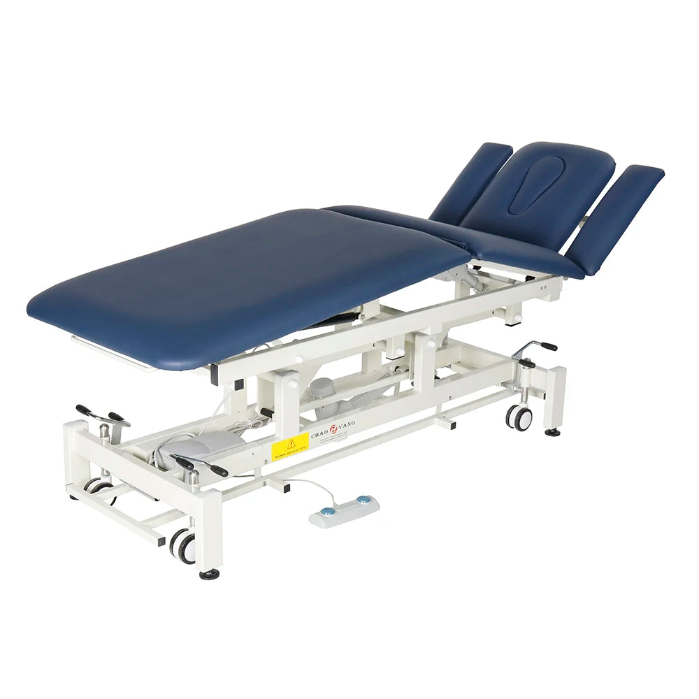Medical Electric Chiropractic Physiotherapy Bed Manual Hospital Stretcher for Examination & Massage Optimized for Hospital Usage