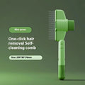 High-quality Durable Plastic & Stainless Steel Pet Fur-Hair Remover Brush Floating Hair Cleaning Cat & Dog Grooming Comb