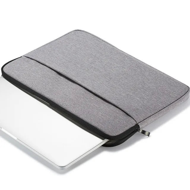 Custom Grey iPad Notebook Liner Laptop Sleeve Case Super Light with Diamond Foam & Waterproof Feature Made from Canvas
