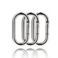 304 Heavy Duty Carabiner Clip Climbing  Hook Multipurpose for Climbing Rigging Ropes Hammocks Stainless Hooks Steel Carabiner Cl