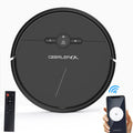 Geerlepol Robot Vacuum Cleaner Strong Suction Robotic Wet Dry Mop Alexa Voice Control HEPA Electric Household for Hotels