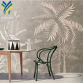 Modern Luxury Floral 3D Wall Mural Wallpaper Anti-Static Waterproof Tropical Natural Scenery for Living Room Office Free Hotel