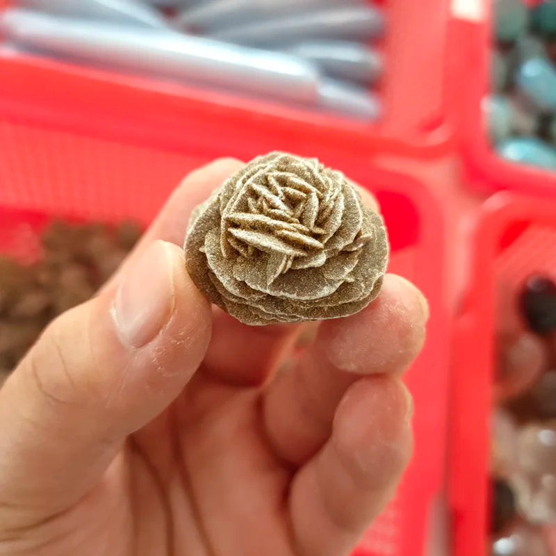Hot Selling Natural Moroccan Desert Rose Quartz Crystal Raw Stone Mineral Specimens
