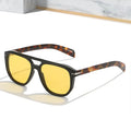 Luxury White Designer UV400 Sunglasses Men Women Square Sun Glasses Logo Lens Unisex Black Yellow Frame Trending Summer 2023
