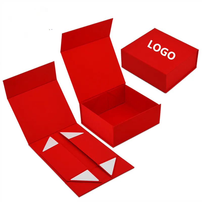 Wholesale Custom White Magnetic Gift Packaging Wig Paper Box With LIds Collapsible Luxury Magnetic Box