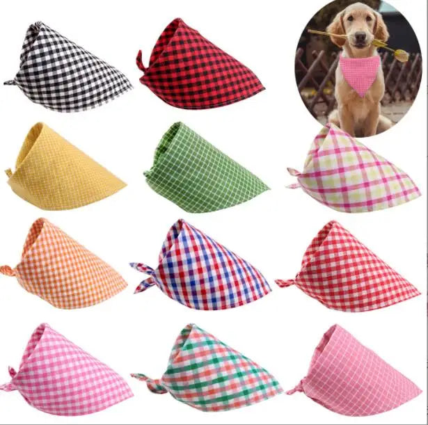 Cute Pet Dog Bandana Collar