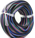 Hot Sale 4pin Red Green Blue Black 18/20/22AWG RGB Extension Cable Wire Connector Wire