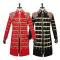 Long Costume Renaissance Men's Suits Vintage Jacket  King Prince Royal Court Coat Stage Wear Costume Homme