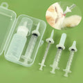 Lelote Eco-Friendly Pet Nursing Bottle Replacement Parcifiers Kitty Puppy Feeder Nipple Silicone Syringe Newborn Pet Milk