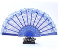 BSBH Wholesale Multicolor Lace Hand Fan for Wedding Party Bridal Handheld Dancing Fans
