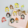 Trendy Necklace Bracelet DIY Metal Alloy Accessories Enamel Cute Cartoon Girls Charm Pendant for Jewelry Earring Making