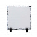 Custom Slate Rock Photo Frame 15*15cm Square Stone Sublimation Blanks for Home & Hotel Decor Rock Photo Customization