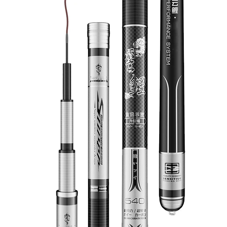 Good Quality Fishing Rod Long Cast Large Fishing Power Spinning Casting Carbon Freshwater Seawater Sea Bass Lure Rod
