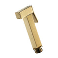 HONGDEC Gold Handheld Modern Uncoated Brass Bidet Sprayer with Eco-Friendly Design Wall-Mounted for Bathroom Use
