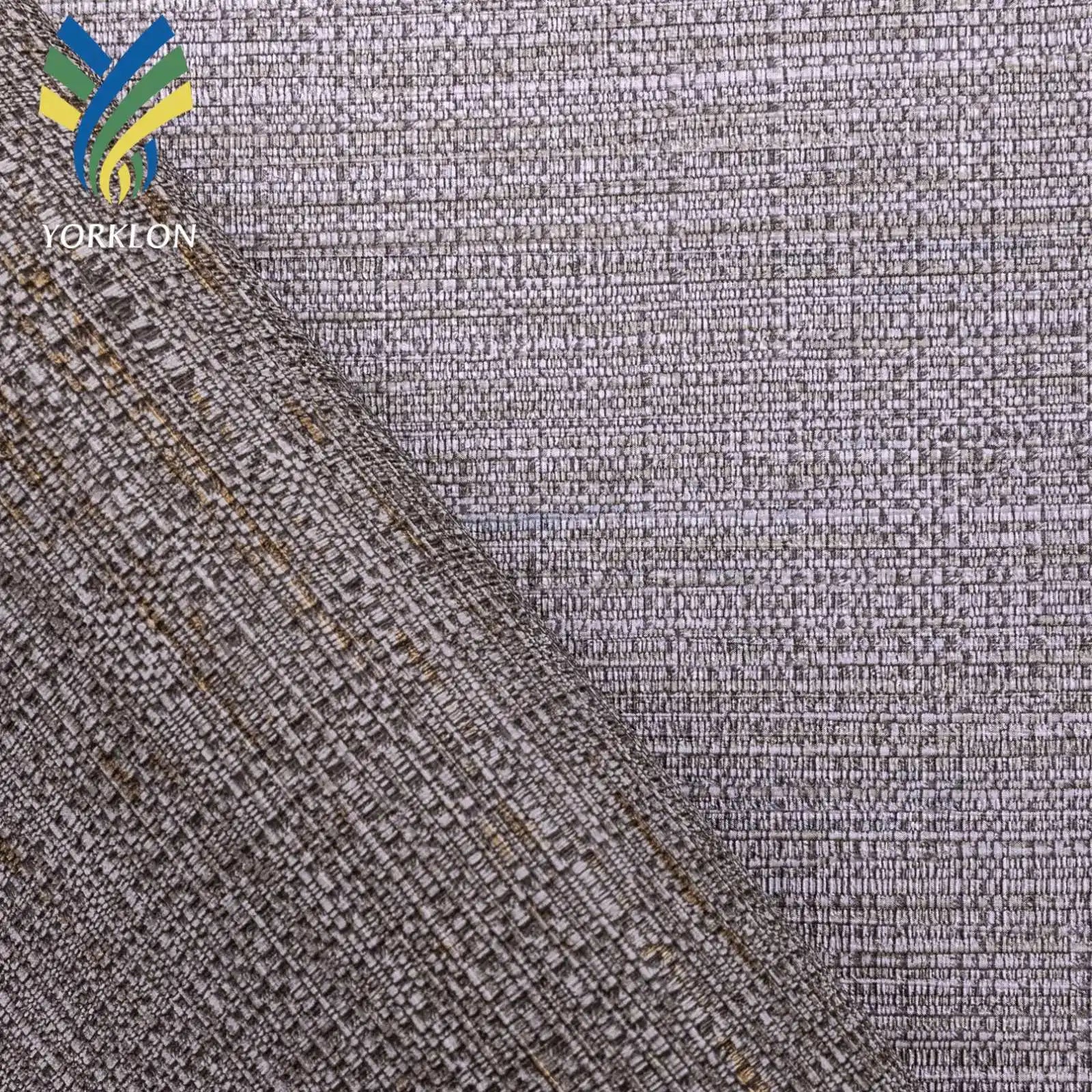 MWV7 Nature White Textured Fabric Backed Vinyl Wallcovering Waterproof and Fireproof Home Decoration Grass Cloth Woven Patterns