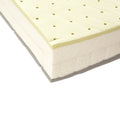 Breathable Roll up 100% Natural Latex Foam Mattress in Vietnam Folding Mattress