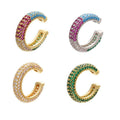 Gaby  New Design Colorful  Non Piercing Earring Women  Ear Cuff for Non  Pierced  Ears Ear Cuff Clip Wholesale Body Jewelry