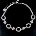 Sterling Silver 5*6mm Semi Mount Bracelet Empty Support Blank Claw Setting S925 Mountain Base Holder Without Stone Inlay for DIY