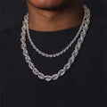 Wholesale Stainless Steel Twists Chain Necklace for Men/Women Daily Waterproof Chains Accessories on Neck 2025 Fashion Jewelry