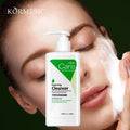 KORMESIC OEM Private Label Natural Moisturizing Skin Care Face Wash Pore Cleansing Foam Facial Cleanser