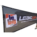 Mesh Fabric Banner Digital Printing Wind-Resistant Mesh Cloth Banner for Advertising Slogan